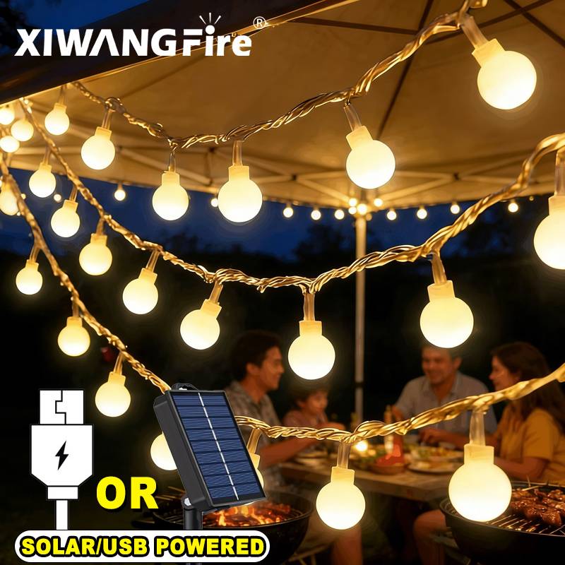أضواء خيطية تعمل بالطاقة الشمس - مراجعة Solar Garden Light وسعره