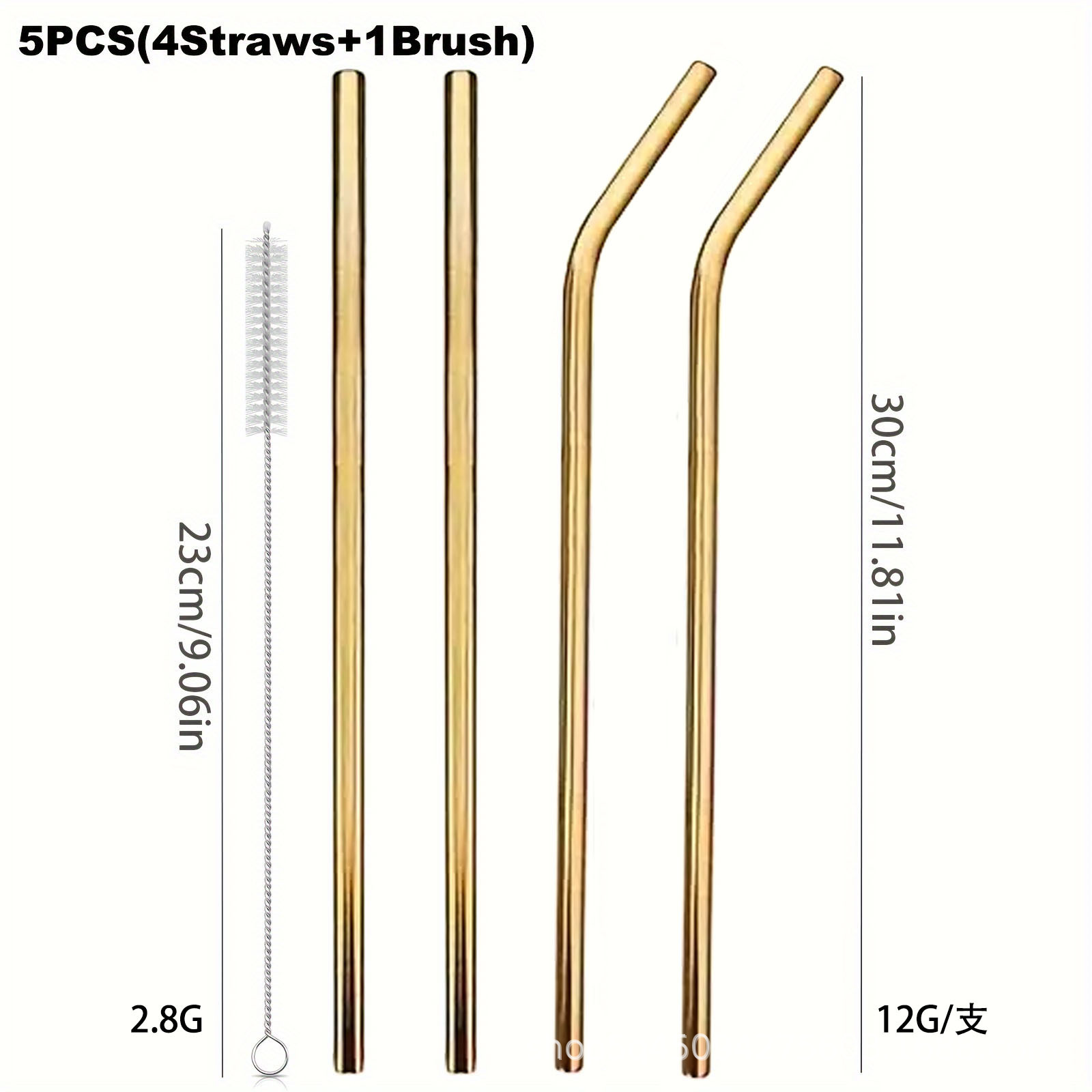 30 سنتيمتر القش قابلة لإعادة ا - مراجعة Reusable Straw وسعره