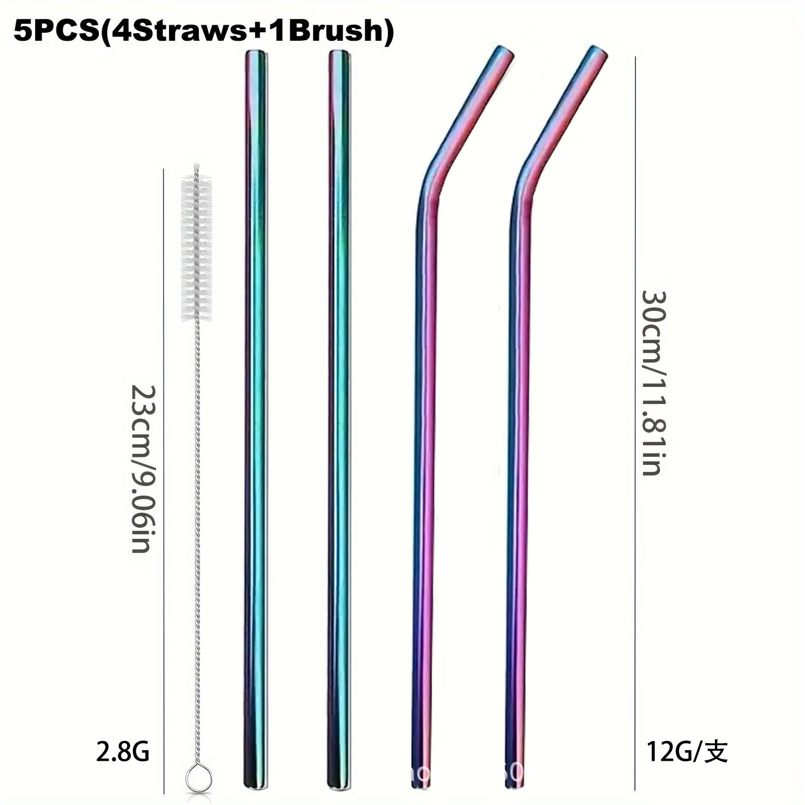 30 سنتيمتر القش قابلة لإعادة ا - مراجعة Reusable Straw وسعره