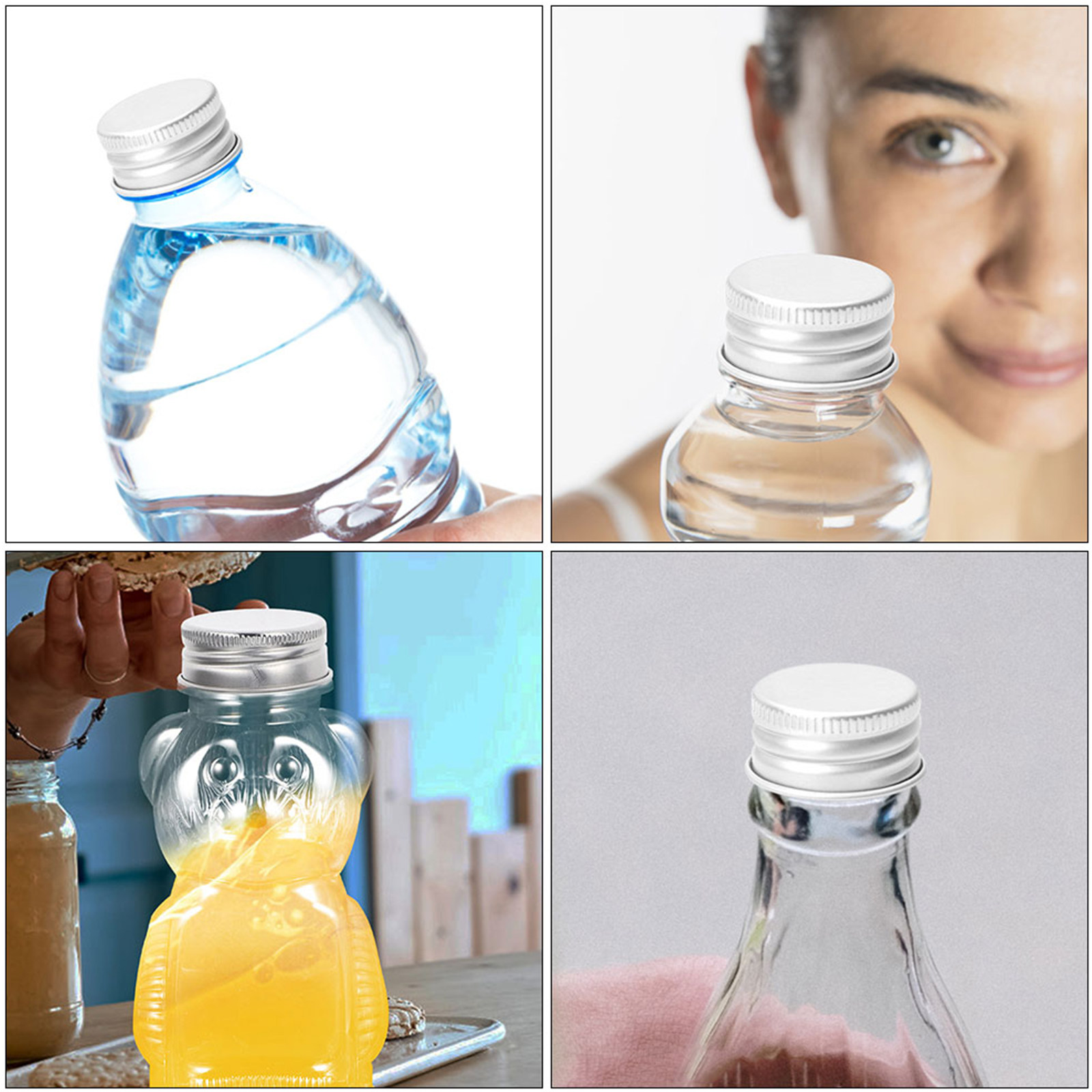 80 قطعة من أغطية البراغي المصن - مراجعة Reusable Bottle وسعره
