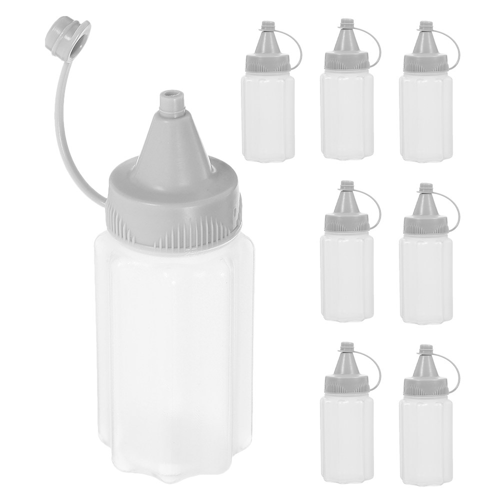 8 قطع من زجاجات الضغط الشفافة  - مراجعة Reusable Bottle وسعره
