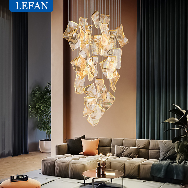 ثريا LED عصرية فاخرة بتصميم شر - مراجعة Sustainable Living Guide وسعره