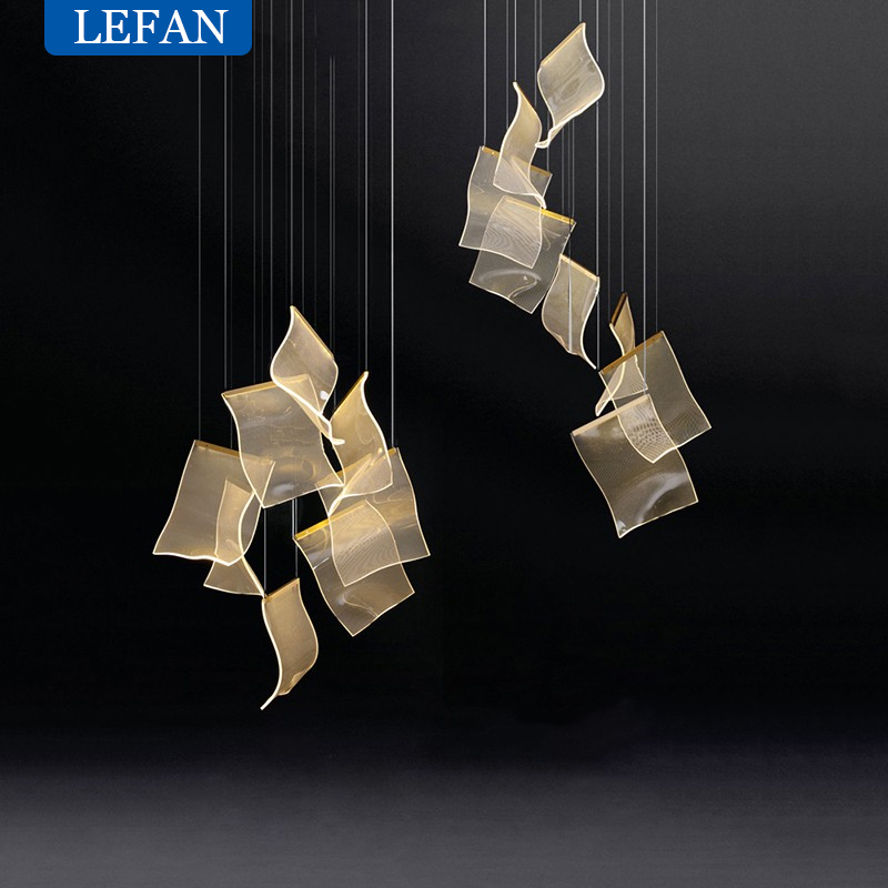 ثريا LED عصرية فاخرة بتصميم شر - مراجعة Sustainable Living Guide وسعره