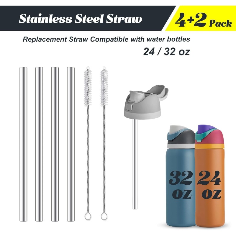 شفاطات معدنية بديلة لزجاجات مي - مراجعة Reusable Straw وسعره