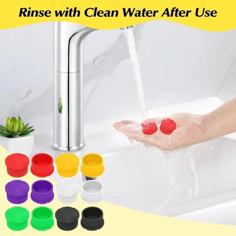 8 قطع من أغطية السيليكون القاب - مراجعة Reusable Bottle وسعره