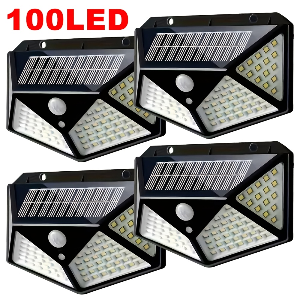 مصباح حديقة شمسي خارجي بـ 100  - مراجعة Solar Garden Light وسعره